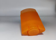 Crema di fronte che imballa metropolitana cosmetica di plastica 80ml con il trasferimento dell'acqua che stampa Flip Top Cap
